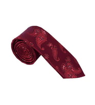 Erkek Desenli Kravat (Bordo)