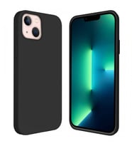 Apple iPhone 14 6.1'' İçi Kadife Silikon Kılıf Siyah