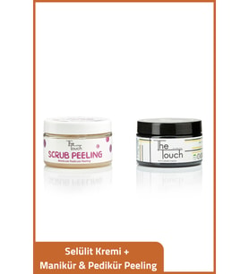 The Touch by Seda Altın Selülit Kremi + Manikür & Pedikür Peeling