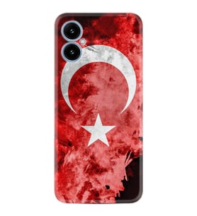 X5 Kılıf Resimli Desenli Baskılı Silikon Şanlı Türk Bayrağı 1315