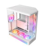 NZXT H6 RGB+ CC-H62FW-P1 Dual-Chamber Gaming Mid-Tower PC Kasası Beyaz