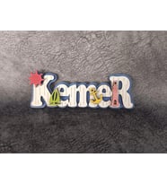 Magnet Dümen Çapa Gemi Kule Yelken Deniz Kabuk Nazar Göz Buzdolabı Süsü Ahşap Magnet Mıknatıslı Hediyelik Eşya