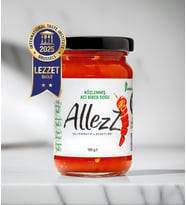 Allezz Közlenmiş Acı Biber Sosu – Normal Acı (Mild) 105 gr.