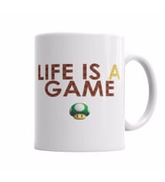Life's A Game  Mario Kupa Bardak Porselen
