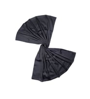 Mısırlı Eşarpları Düz Renk Vual Twill Şal (Füme)