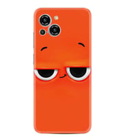 Reeder S23 Max Pro Kılıf Resimli Desenli Silikon Platinium Series Orange 1830