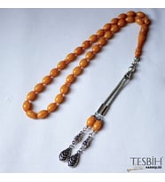 Arpa Kesim Sıkma Kehribar Tesbih