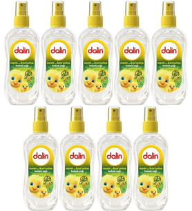 Dalin Bebek Yağı 200ML Sprey Nem ve Koruma (9 Lu Set)