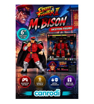 9334219314R00 Street Fighter II M Bison 6 Figure