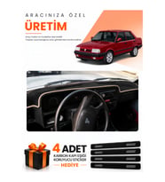 e-biz ŞAHİN DOĞAN KARTAL YÜKSEK GÖĞÜS (1981-2002) Uyumlu Torpido Koruma Örtüsü Oto Kılıfı - S.Bej - TF002