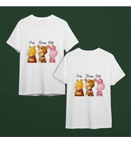 Winnie The Pooh Tasarımlı Tişört Kişiye Özel ( Unisex - Büyük - Çocuk )