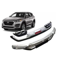 Hyundai Tucson Uyumlu Ön Ve Arka Tampon Koruma Difüzör 2019+