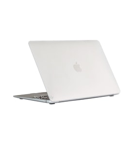 Macbook Air M1 Kılıf 13inç Mat İz Yapmaz (TouchID'li M1 Air) A2337 A2179 A1932 ile Uyumlu (Renksiz)