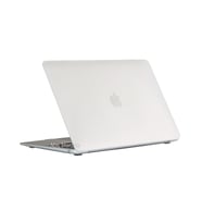 Macbook Air M1 Kılıf 13inç Mat İz Yapmaz (TouchID'li M1 Air) A2337 A2179 A1932 ile Uyumlu (Renksiz)