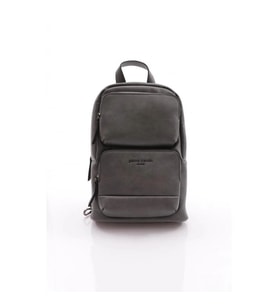 PIERRE CARDIN 01PC00106-GR LAPTOP BÖLMELİ SUNİ DERİ SIRT ÇANTASI GRİ