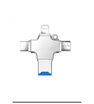 ZR172 Gümüş T Otg Çoğaltıcı Aparat TG-V 10997