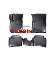 Kia Soul 2010 3D Havuzlu Paspas Siyah (Karışık)