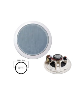Nwork C-5T Alçıpan Tavan Hoparlör 13cm 10 Watt Trafolu Beyaz
