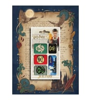 Harry Potter Kabartmalı Jel Damla Sticker 5li Set Hogwarts