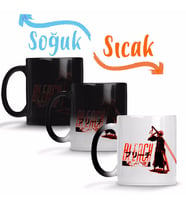 Anime Bleach Ichigo Kurosaki Sihirli Kupa Bardak Porselen