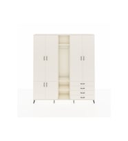 Arges Gardrop 14 Raflı 4 Çekmeceli Tek Askılı 220x30x243 Aytaşı-Aytaşı