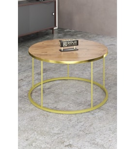 ORTA SEHPA TERRA LÜX GOLD CEVİZ