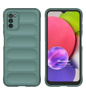 Microsonic Samsung Galaxy A03s Kılıf Oslo Prime Yeşil (Yeşil)