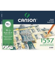 Canson 1557 Dessin Resim Ve Çizim Defteri 180 gr. 25x35 cm. 15 Sayfa 