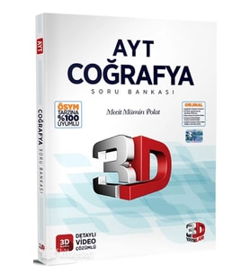 3D AYT Coğrafya Soru Bankası