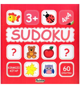 Sudoku 4X4 Kırmızı Kitap