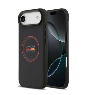 Apple iPhone 17 Air Kılıf Redbull Orjinal Lisanslı M-safe Şarj Özellikli Kırmızı Halka ve Logo Kabar