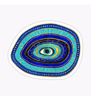 Nazar Boncuğu Model-2 Sticker Oto Yapıştırma Etiket 15CM