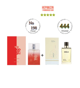No: 198 + 444 Kadın Parfüm Edp 50 ml Floral / Oriental - Mnms198444 (Standart)