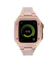 Mey İthalat® Watch 44Mm Metal Petek Kasalı Kordon - Gold