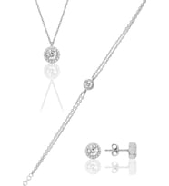 Söğütlü Silver Gümüş pırlanta modeli set