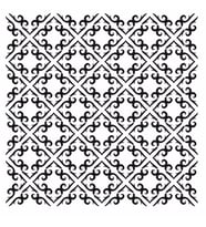HOME DECOR MİNİ STENCIL HDM-91 25X25
