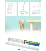 Silinebilir Kalemli Sticker Duvara Yapışabilen Yazı Tahtası 60x100 cm