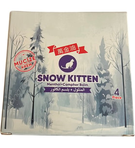 Medicablends Snow Kitten Menthol Balm Krem 4'lü