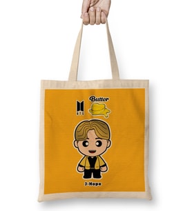 Bts J Hope Butter Version Bez Çanta Uzun Saplı