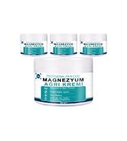 Saf Magnezyum Klorürlü Masaj Losyonu 4 Adet Zechstein Deniz Kaynaklı, Aloe Vera ve E Vitaminli Kompl