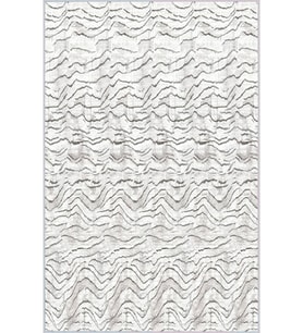 Eliana Home Baskılı, Yıkanabilir Kaymaz Taban Salon Halısı LNA1394-HT731 100x150 cm (Beyaz)