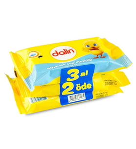 Dalin 3'lü Hijyenik Cep Mendili