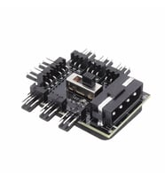 8 Port Fan Çoğaltıcı Hub Kartı IDE Güç Giriş Soketi Hız Kontrol