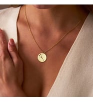 Kişiye Özel 925 Ayar Gümüş Takımyıldızı Burç Model Kolye (Gold)