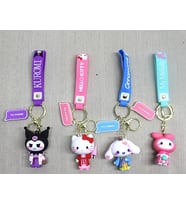 Silikon Kuromi Ve Hello Kitty Anahtarlık Alk4249