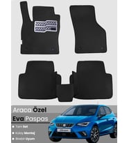SEAT IBİZA (2017-2025) Uyumlu EVA Paspas Tam Set–Oto Paspas,Araca Özel,Kolay Montaj