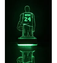 Hediyelik KOBE BRYANT 16 Renk Dekoratif Lamba