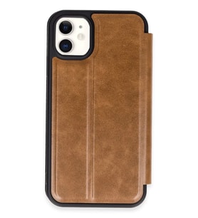 Newface Apple iPhone 11 Kılıf Flip Cover - Taba