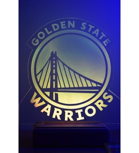 Golden State NBA 16 Renk Gece Lambası