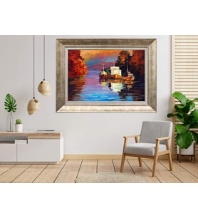 Gümüş Çerçeveli Tablo nb1427